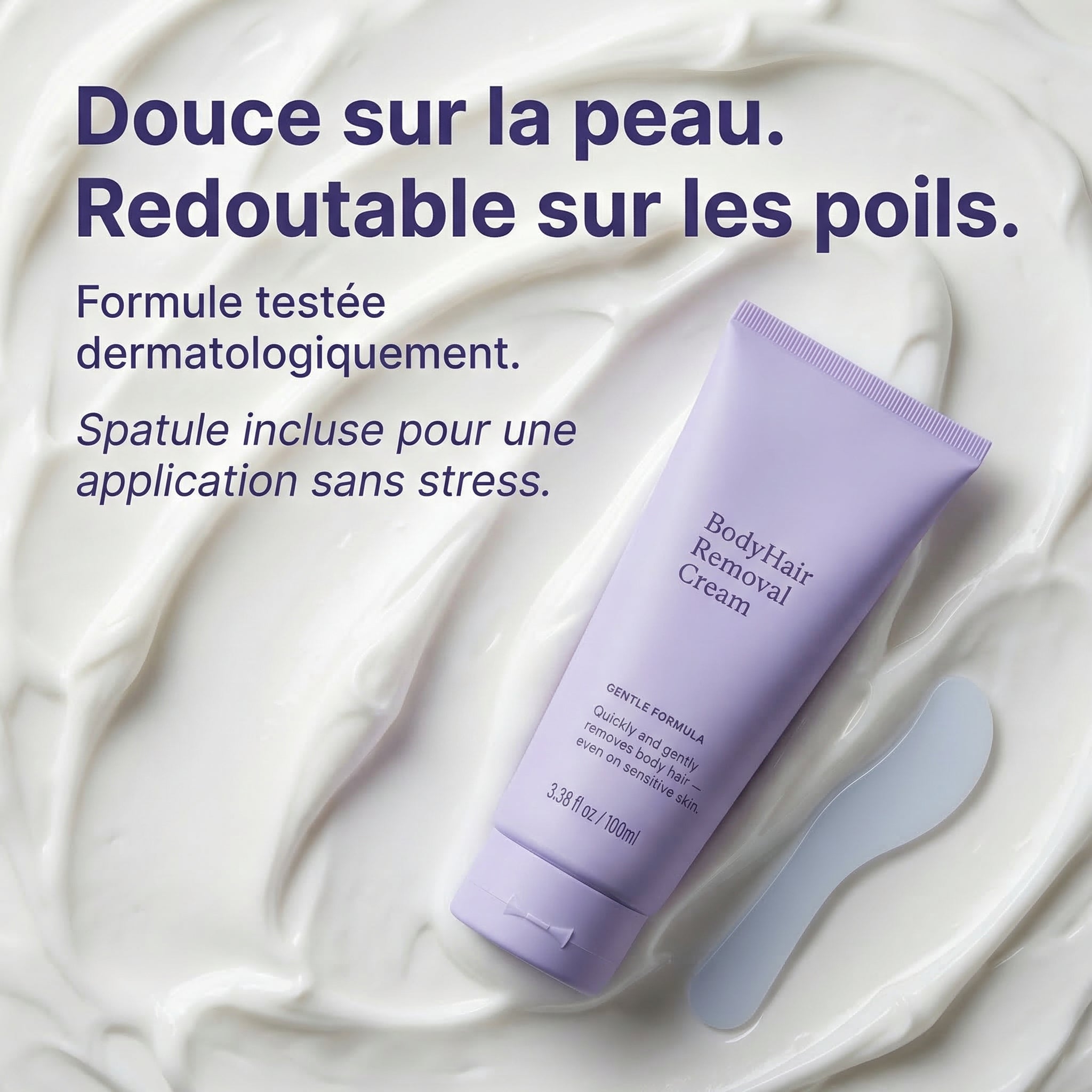 Satinéa - La Crème Épilatoire Soin Ultra-Douce (100ml)